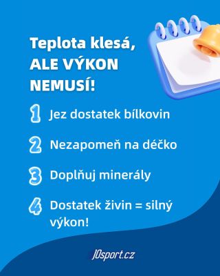 ❄️ Klesá teplota, ale výkon nemusí! Zima je ideální čas zaměřit se na výživu, která tě podrží při tréninku i regeneraci. 🍲...